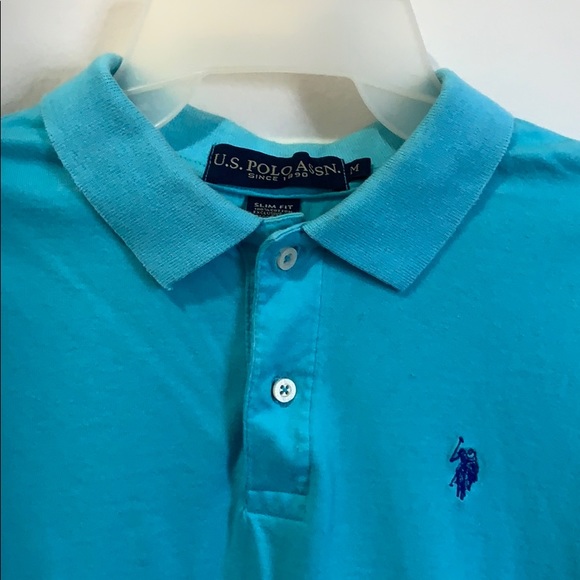 Men’s Blue Polo - Picture 2 of 3